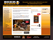 Tablet Screenshot of beermaker.co.nz